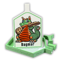 © Randal Spangler 🐉 One For You, Two For Me 🍪– Randal Spangler Licensed Diamond Painting Tray