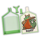 © Randal Spangler 🐉 One For You, Two For Me 🍪– Randal Spangler Licensed Tray & Trinket Tray Bundle