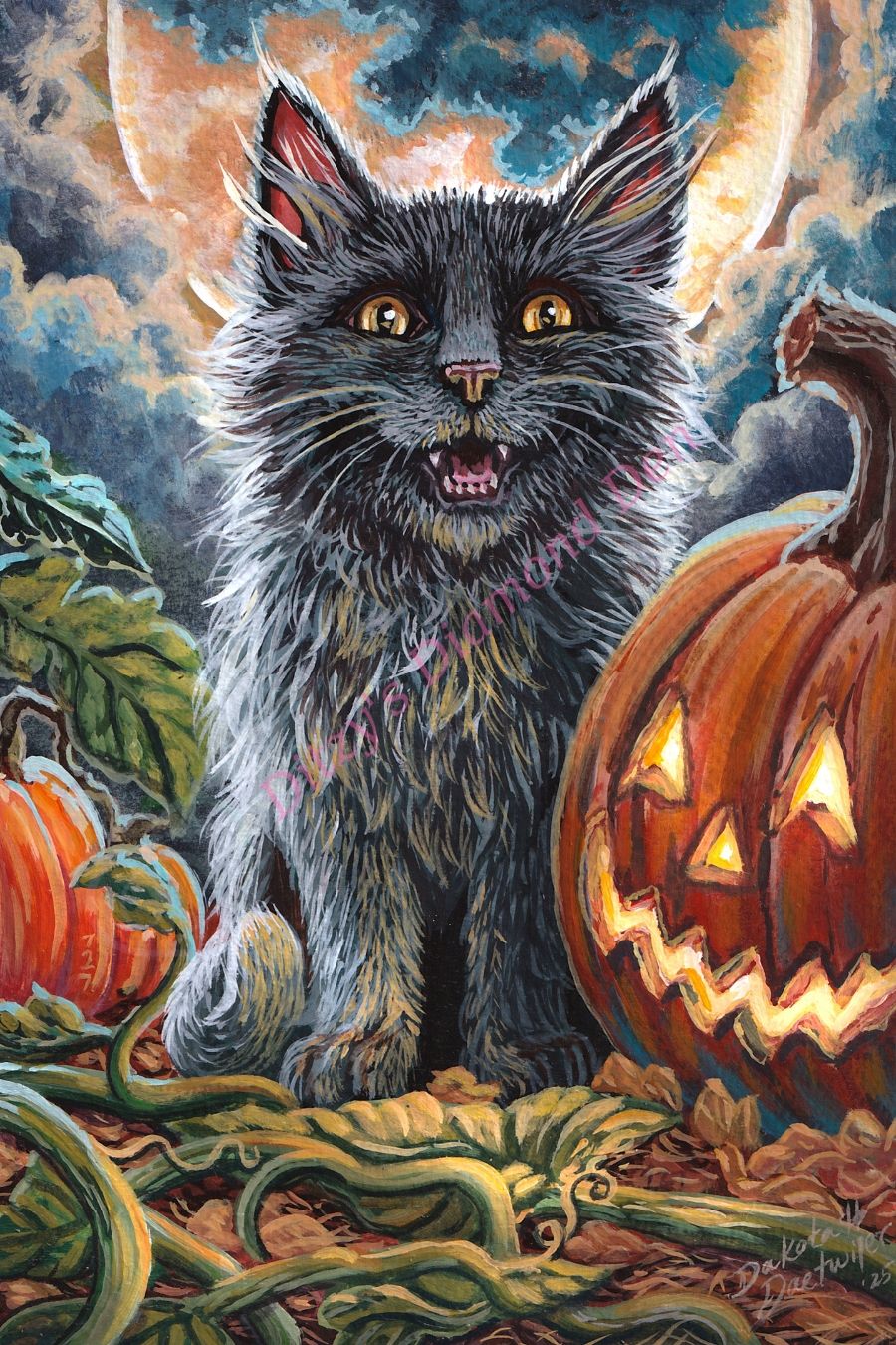 🐈‍⬛🧡Spooky Kitten by © Dakota Daetwiler 🧡🐈‍⬛