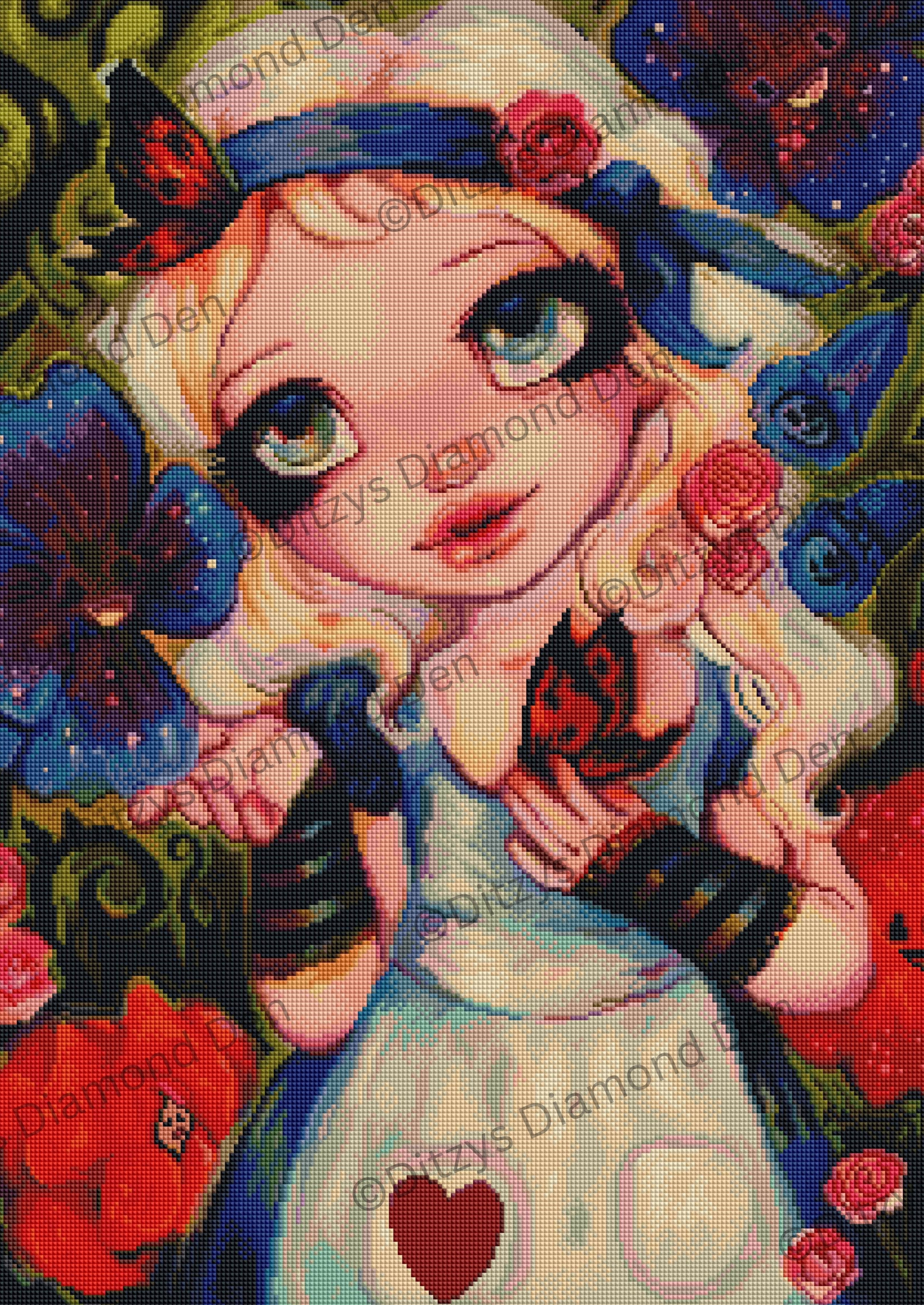 🦋The Talking Flowers by © Natasha Wescoat 🦋 (Square Version)