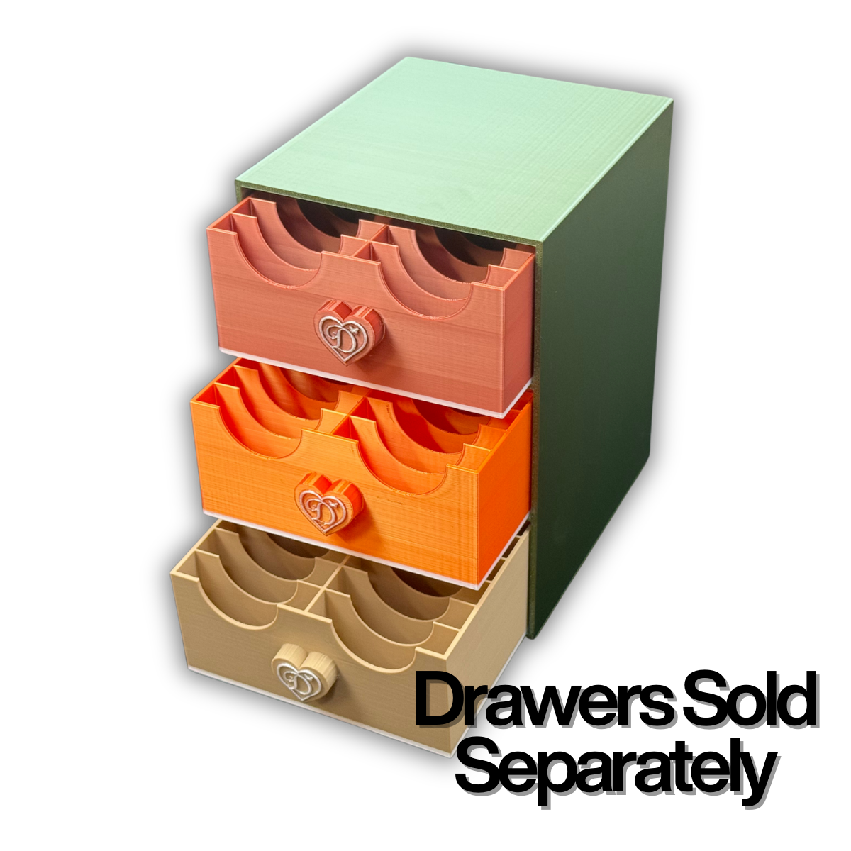 3-Tier Baggie Drawer Dresser