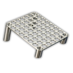 56-Slot Round Canister Holder – Grid Style