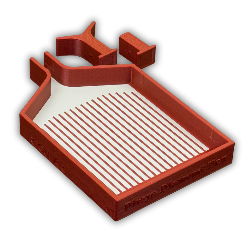 Squares Only Two Tone Diamond Painting Tray – Regular - Doggie Designs Line